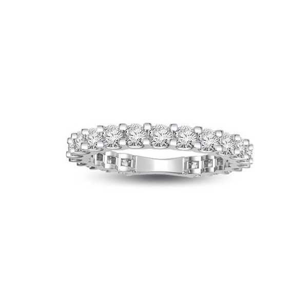 Diamond Eternity Ring 18ct White Gold - R123