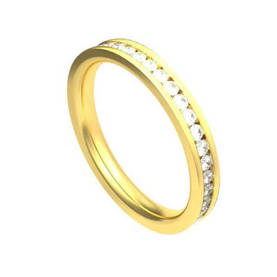 Full Eternity Ring 18ct Yellow Gold - R230