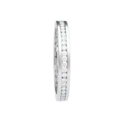 Diamond Eternity Ring Platinum - R241