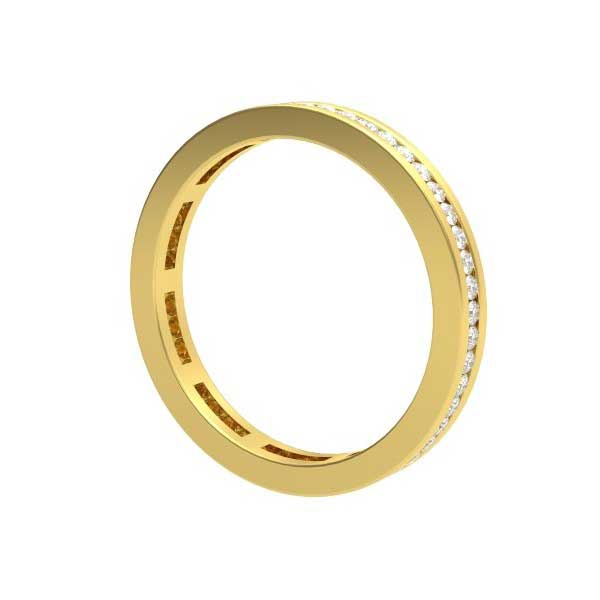 Diamond Eternity Ring 18ct Yellow Gold - R241