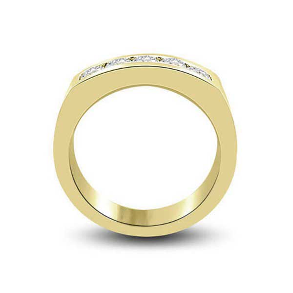 Diamond Half Eternity Ring Engagement 18ct Yellow Gold - R181