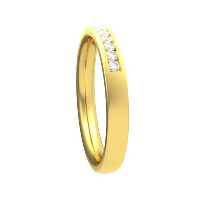 Half Eternity Ring 18ct Yellow Gold - R227