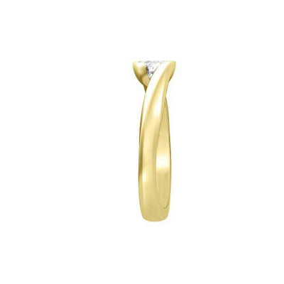 Solitaire Diamond Engagement 18ct Yellow Gold - R127