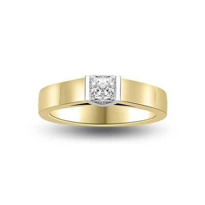 Solitaire Diamond Engagement 18ct Yellow Gold - R172